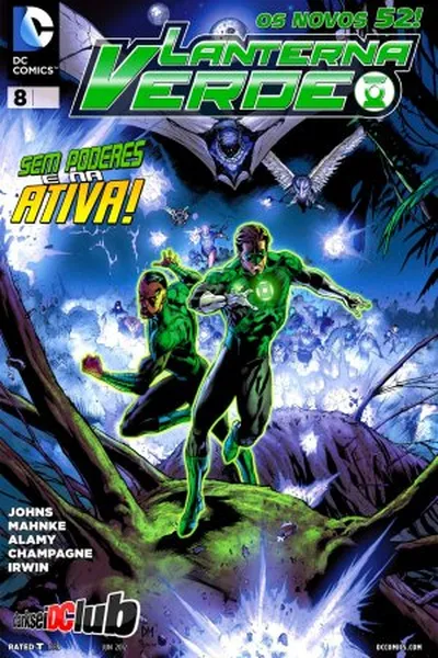 Cover of Lanterna Verde #08 - Os Novos 52