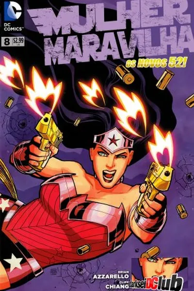Cover of Mulher-Maravilha #8 (Os Novos 52)