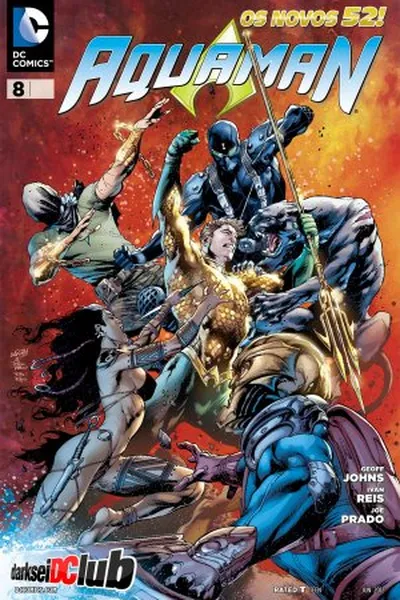 Cover of Aquaman #8 (Os Novos 52)