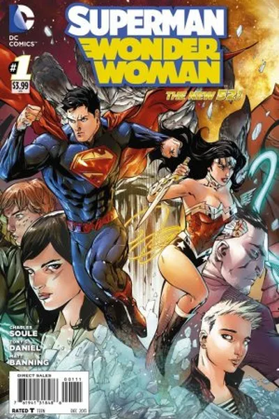 Cover of Superman/Wonder Woman #1