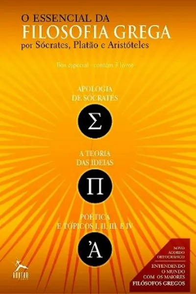 Cover of O Essencial da Filosofia Grega - Box Especial