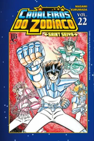 Cover of Cavaleiros do Zodíaco Saint Seiya #22