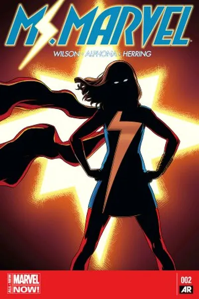 Cover of Ms. Marvel #2