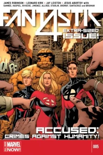 Cover of Fantastic Four (2014) #5