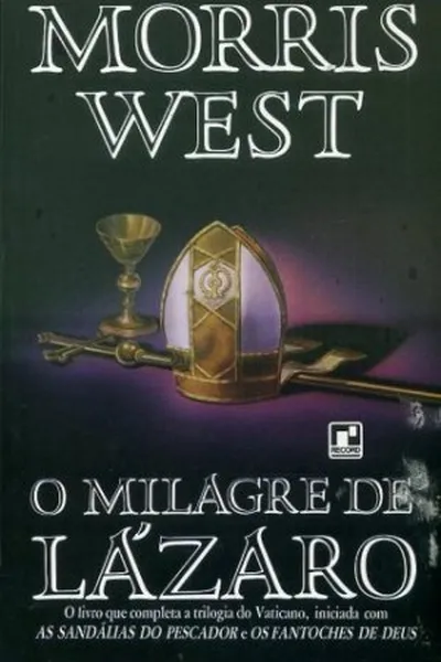 Cover of O milagre de Lázaro