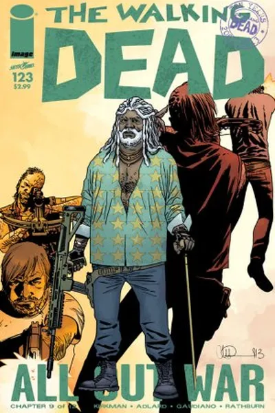 Cover of The Walking Dead #123