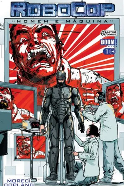 Cover of Robocop: Homem e Máquina #1
