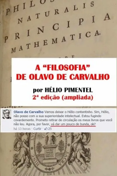 Cover of A "filosofia" de Olavo de Carvalho