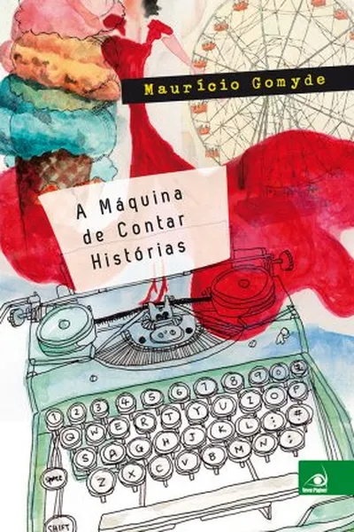 Cover of A máquina de contar histórias