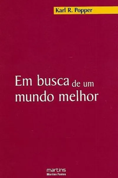 Cover of Em busca de um mundo melhor