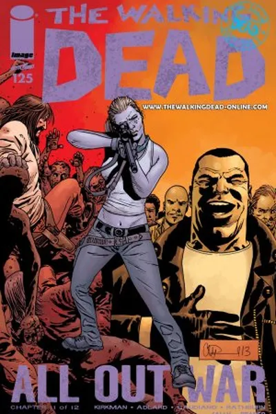 Cover of The Walking Dead #125
