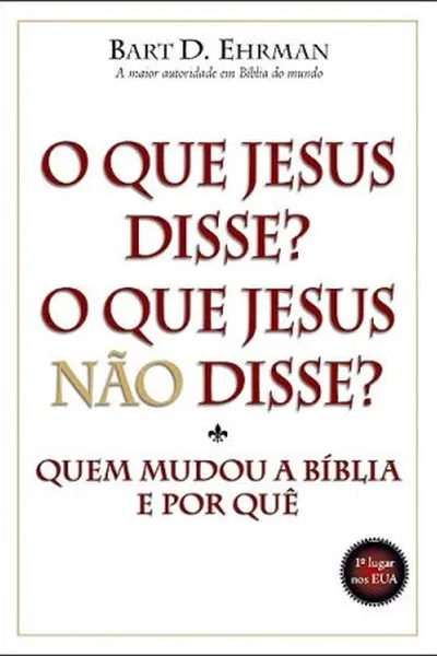 Cover of O que Jesus disse? O que Jesus não disse?