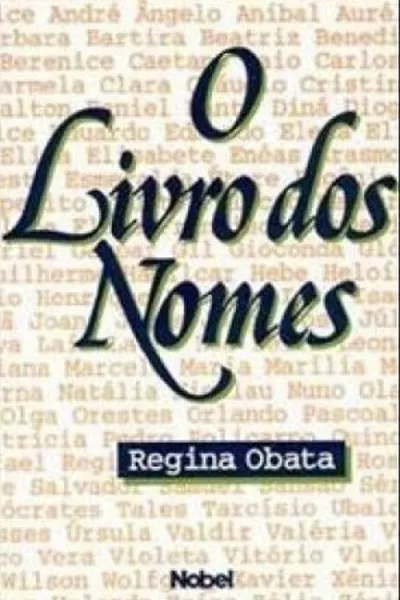 Cover of O livro dos nomes