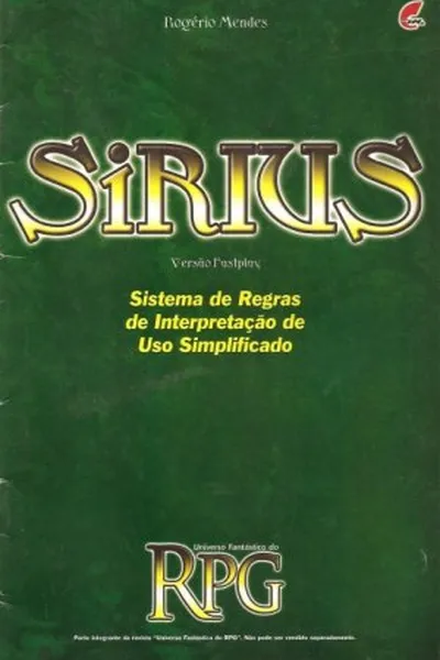 Cover of O Universo Fantástico Do RPG - SIRIUS