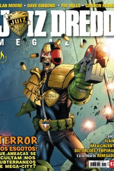 Cover of Juiz Dredd Megazine n° 13