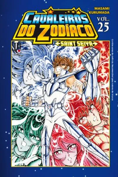 Cover of Cavaleiros do Zodíaco Saint Seiya #25