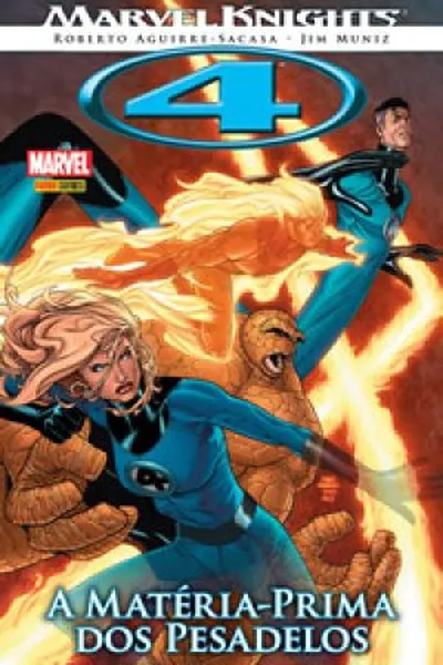 Cover of Marvel Knights: 4  A Matéria-prima dos Pesadelos