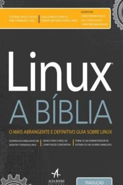 Cover of Linux, a Bíblia