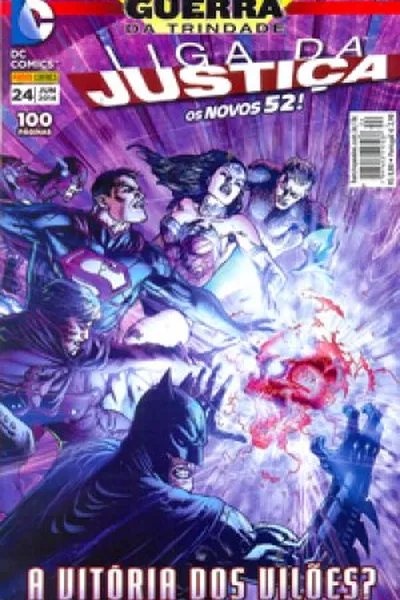 Cover of Liga da Justiça #24