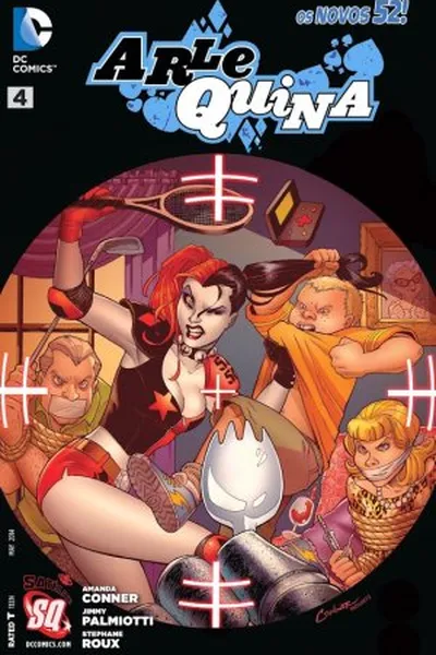 Cover of Arlequina #04 - Os novos 52