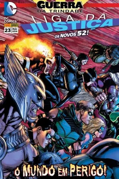 Cover of Liga da Justiça #23