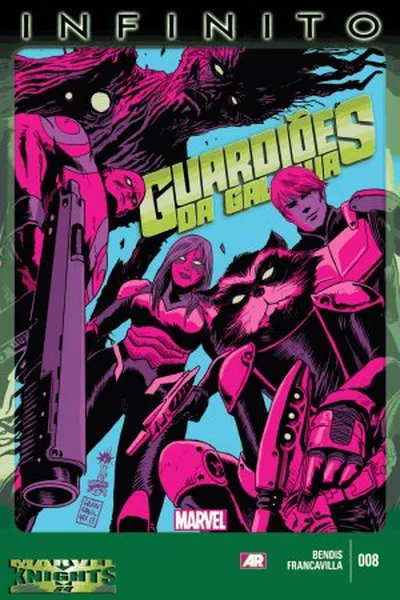 Cover of Guardiões da Galáxia #08