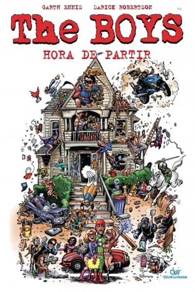 Cover of The Boys, Vol. 4 - Hora de Partir