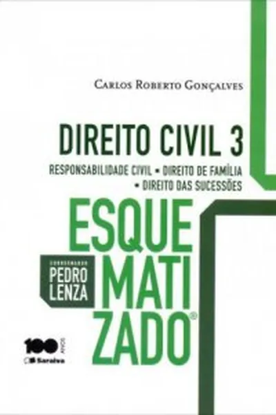 Cover of Direito Civil Esquematizado 3