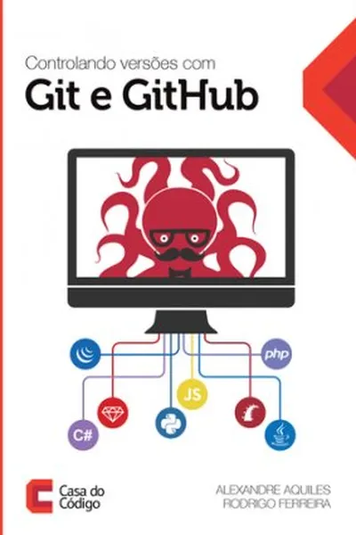 Cover of Controlando versões com Git e GitHub