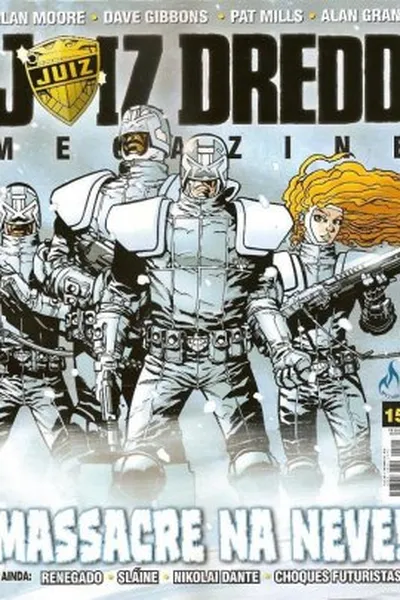Cover of Juiz Dredd Megazine n° 15