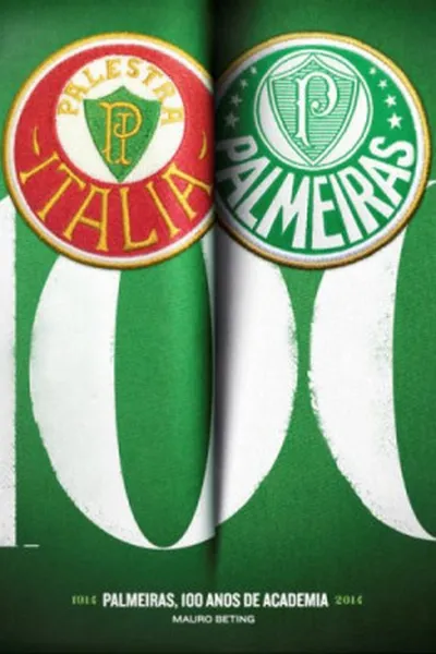 Cover of Palmeiras, 100 anos de Academia