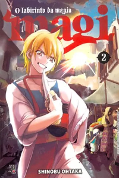 Cover of Magi - O Labirinto da Magia #02