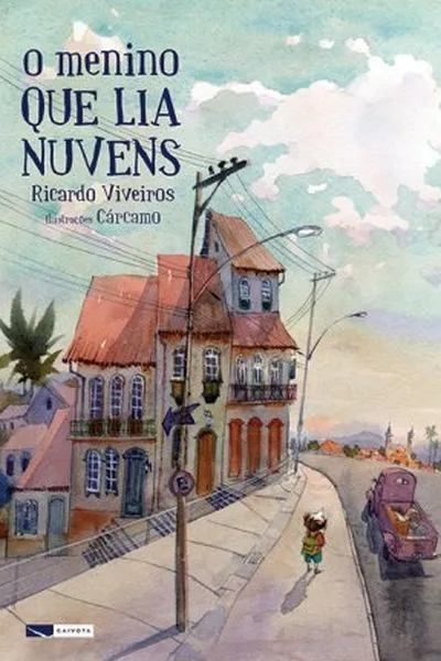 Cover of O menino que lia nuvens