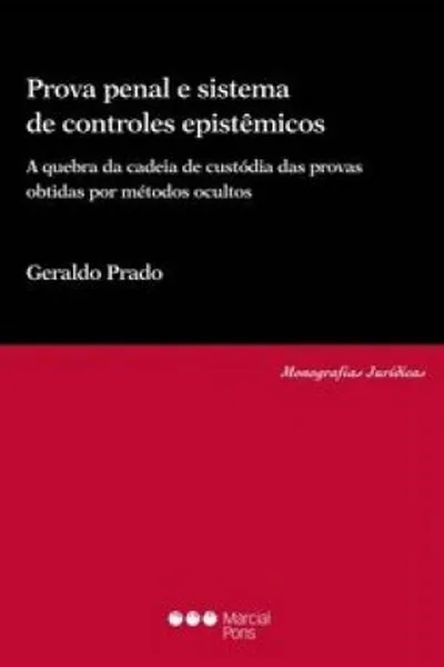 Cover of Prova Penal e Sistema de Controles Epistêmicos