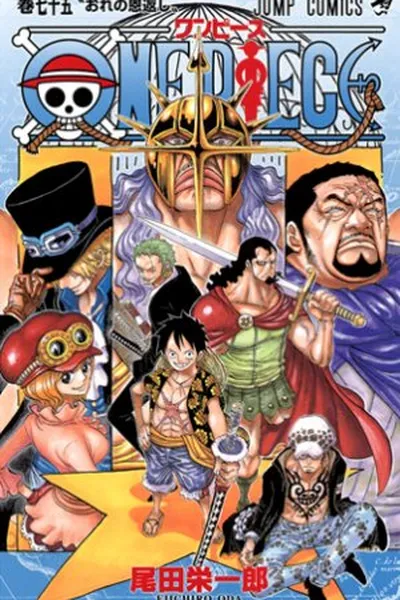 Cover of One Piece #75