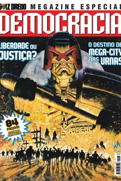 Cover of Juiz Dredd Megazine Especial