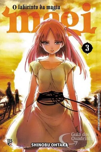 Cover of Magi - O Labirinto da Magia #03