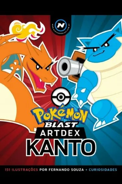 Cover of Pokémon Blast Artdex: Kanto