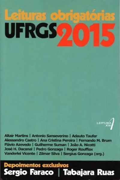 Cover of Leituras Obrigatórias UFRGS 2015