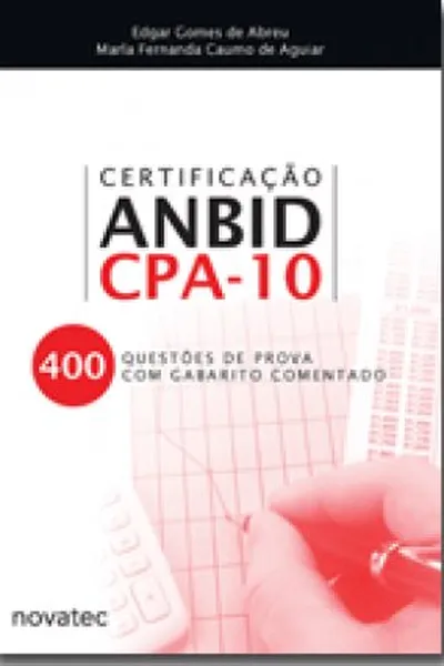Cover of Certificação Anbid CPA-10