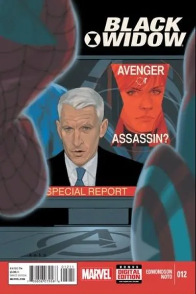 Cover of Black Widow #12 (2014)