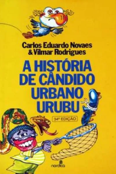 Cover of A história de Cândido Urbano Urubu