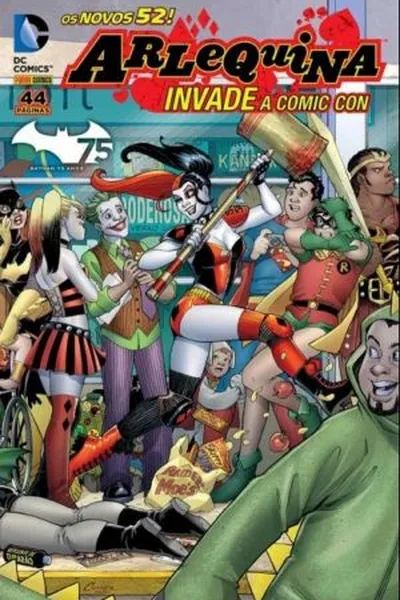 Cover of Arlequina Invade a Comic Con