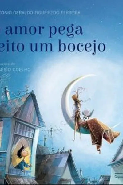 Cover of O amor pega feito um bocejo