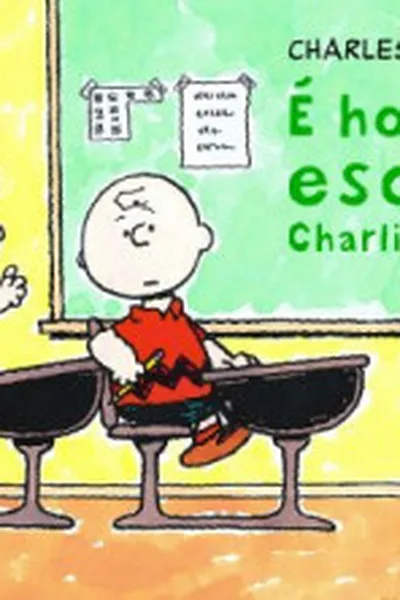 Cover of É hora da escola, Charlie Brown