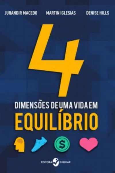 Cover of 4 dimensões de uma vida em equilíbrio