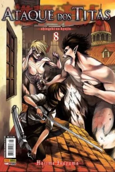 Cover of Ataque dos Titãs #08