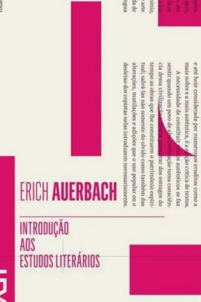 Cover of Introdução aos estudos literários