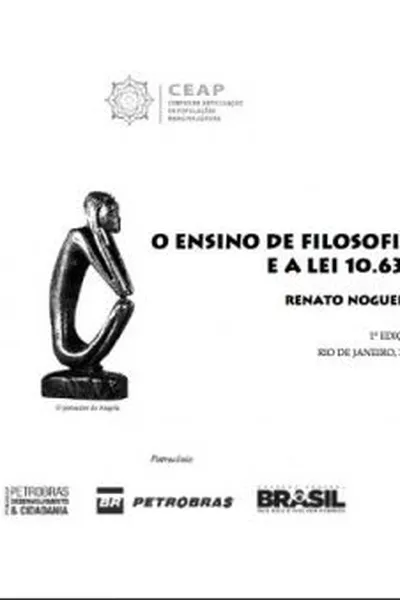 Cover of O Ensino de Filosofia e a Lei 10.639