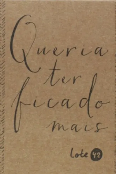 Cover of Queria Ter Ficado Mais